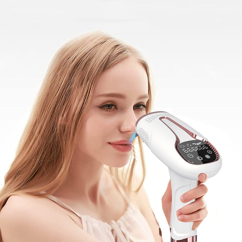 Home laser hair removal device