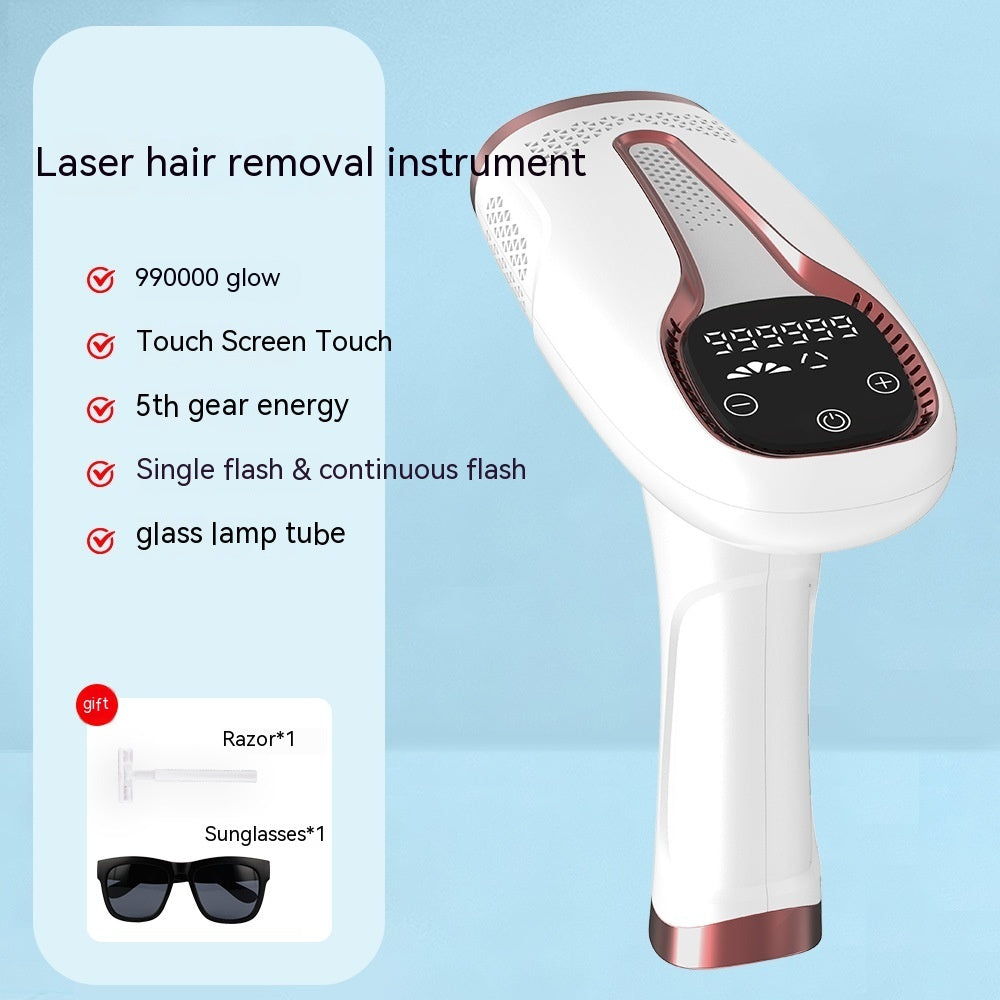 Home laser hair removal device