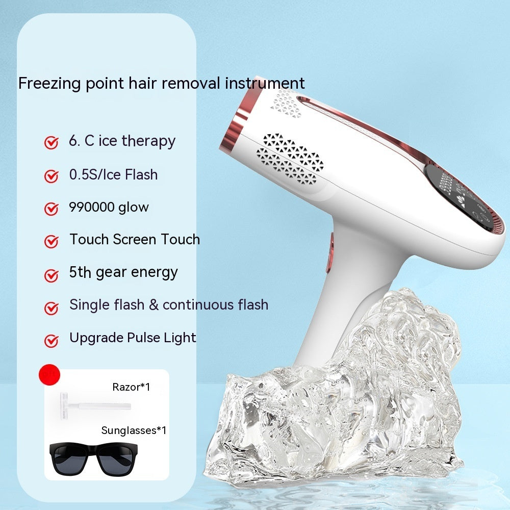 Home laser hair removal device
